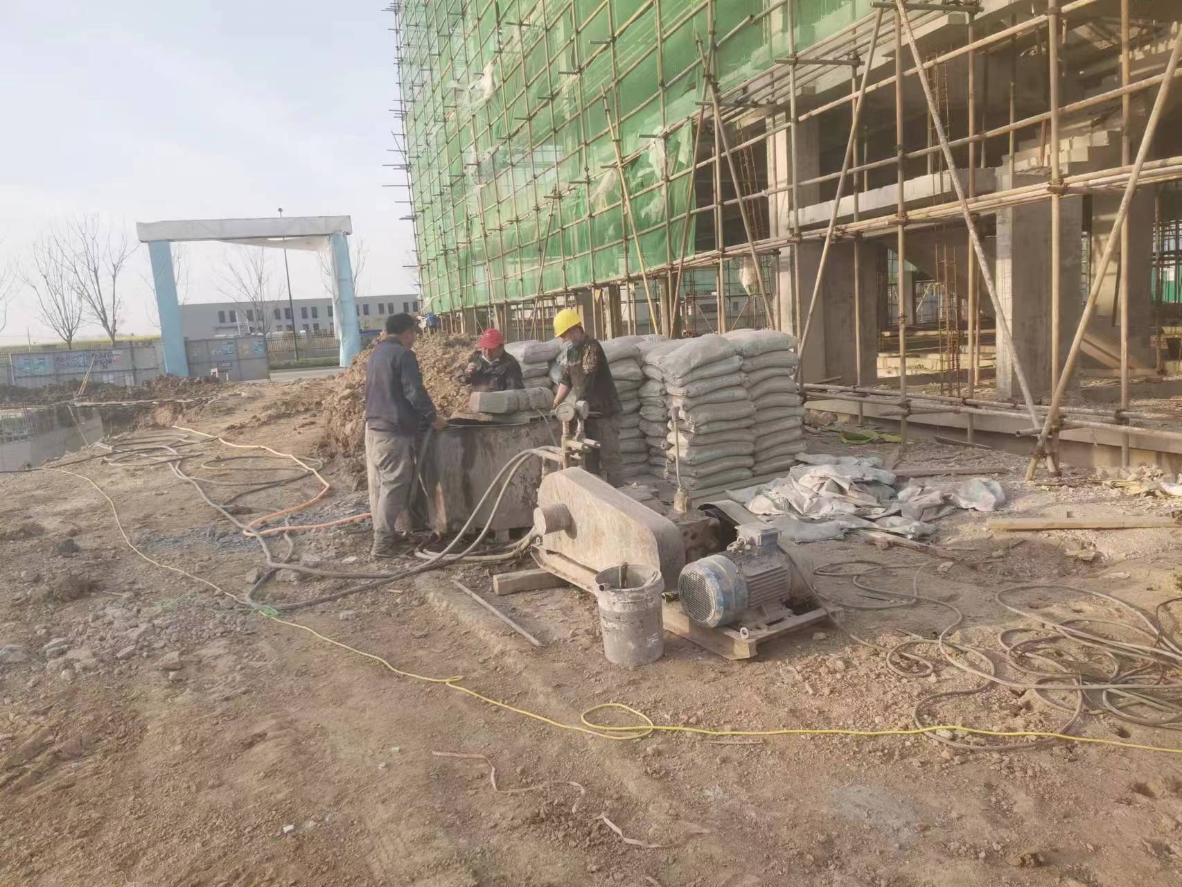 多宝镇别墅下沉注浆